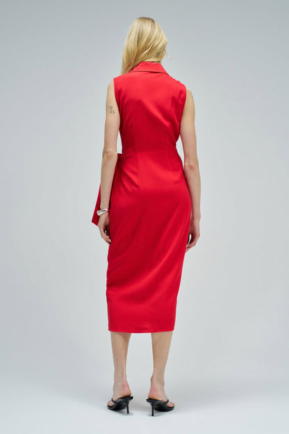 Salsa Jeans Linen Midi Dress
