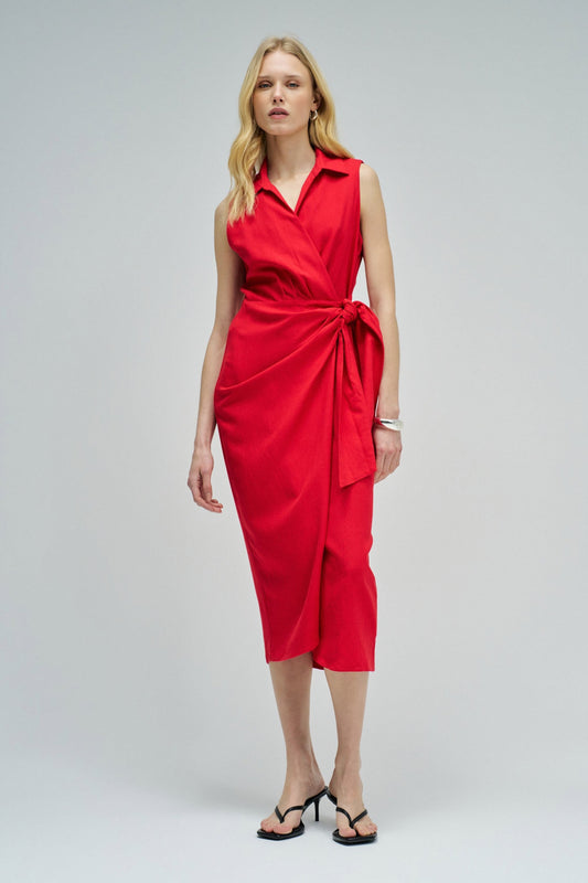 Salsa Jeans Linen Midi Dress