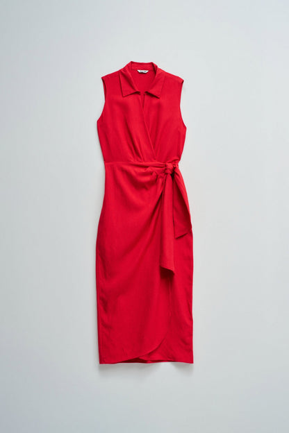 Salsa Jeans Linen Midi Dress