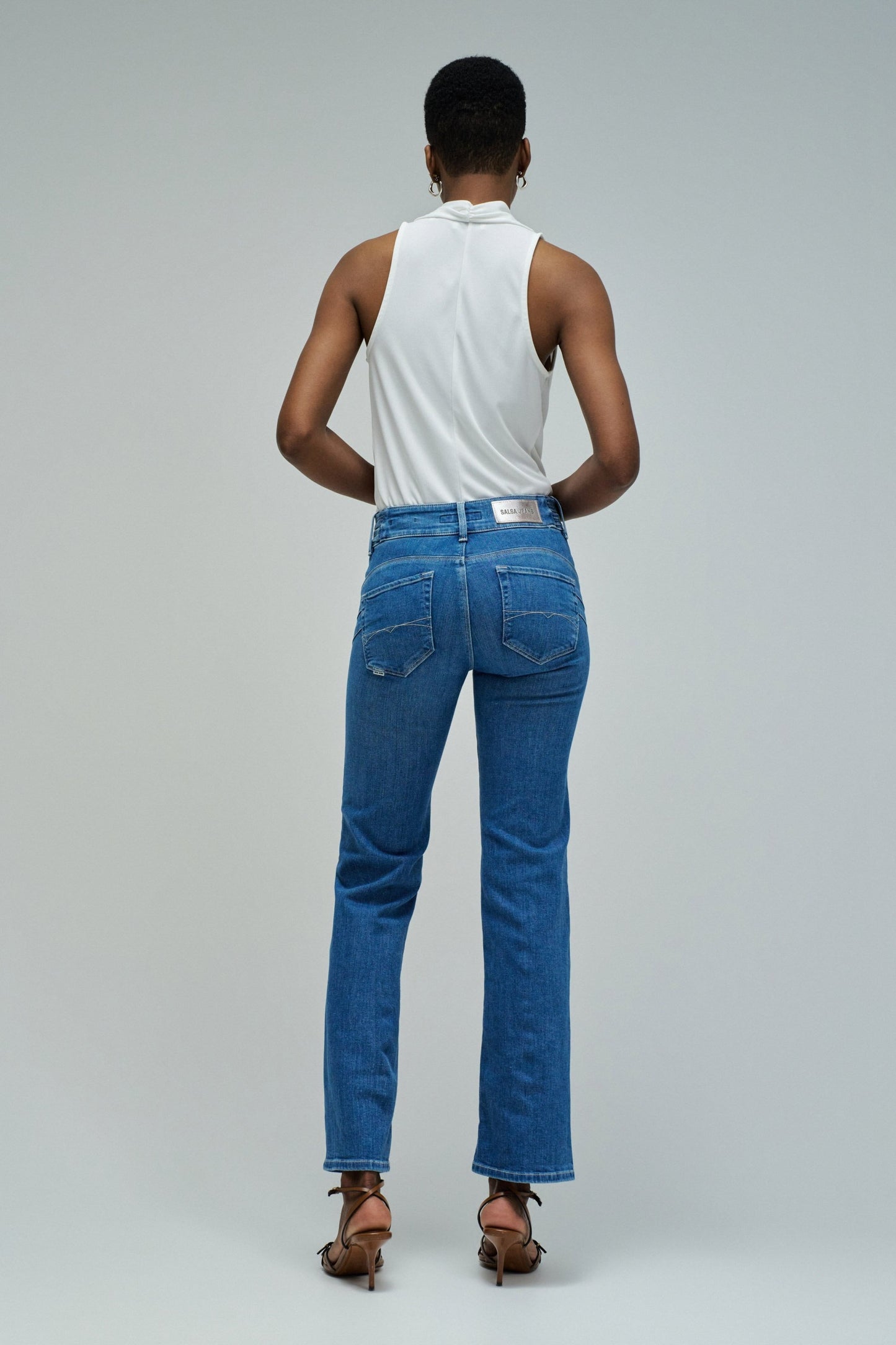 Salsa Jeans Secret Push In Straight Jeans