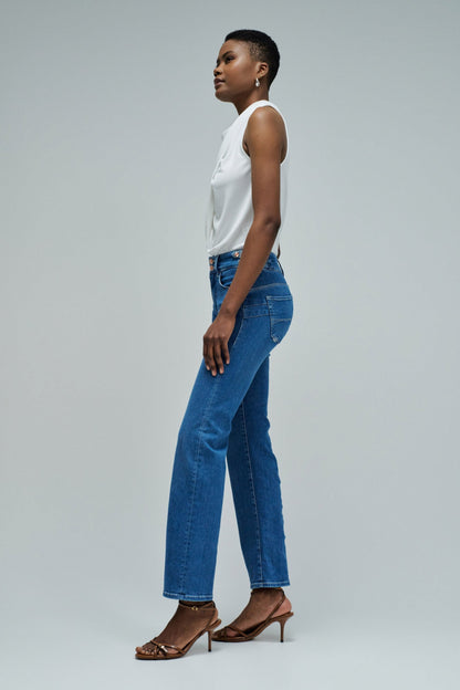 Salsa Jeans Secret Push In Straight Jeans