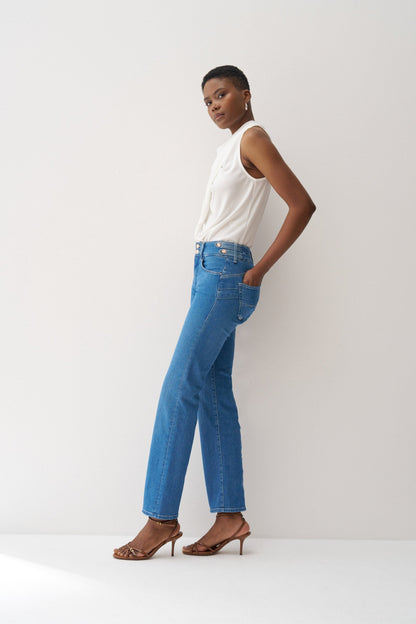 Salsa Jeans Secret Push In Straight Jeans