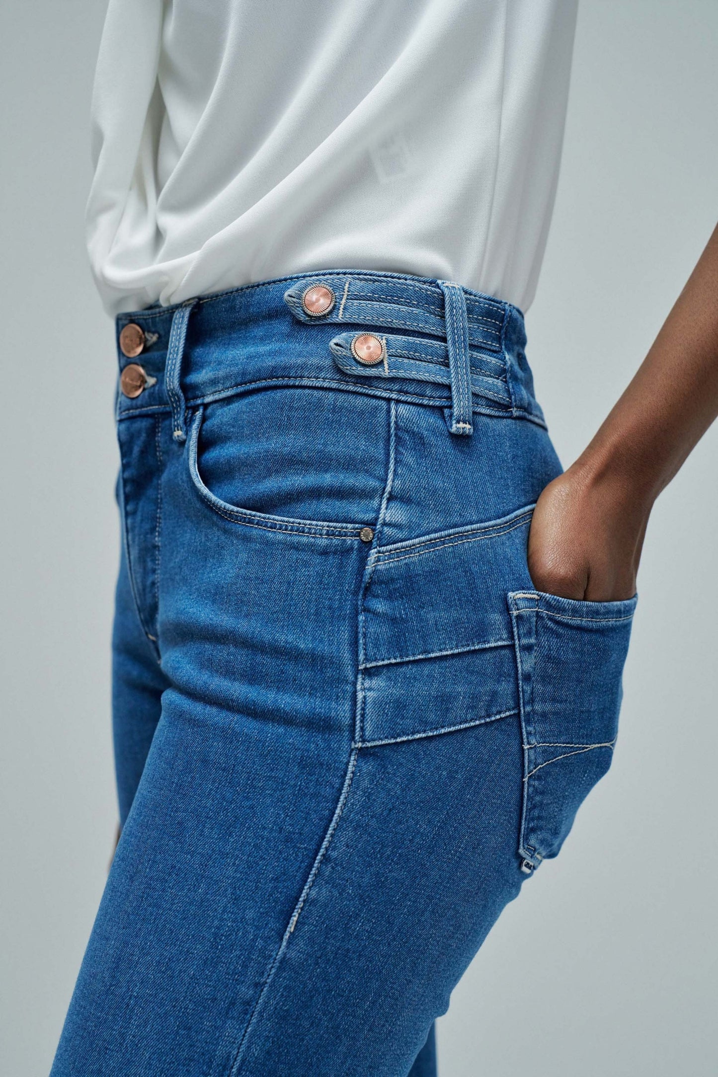 Salsa Jeans Secret Push In Straight Jeans