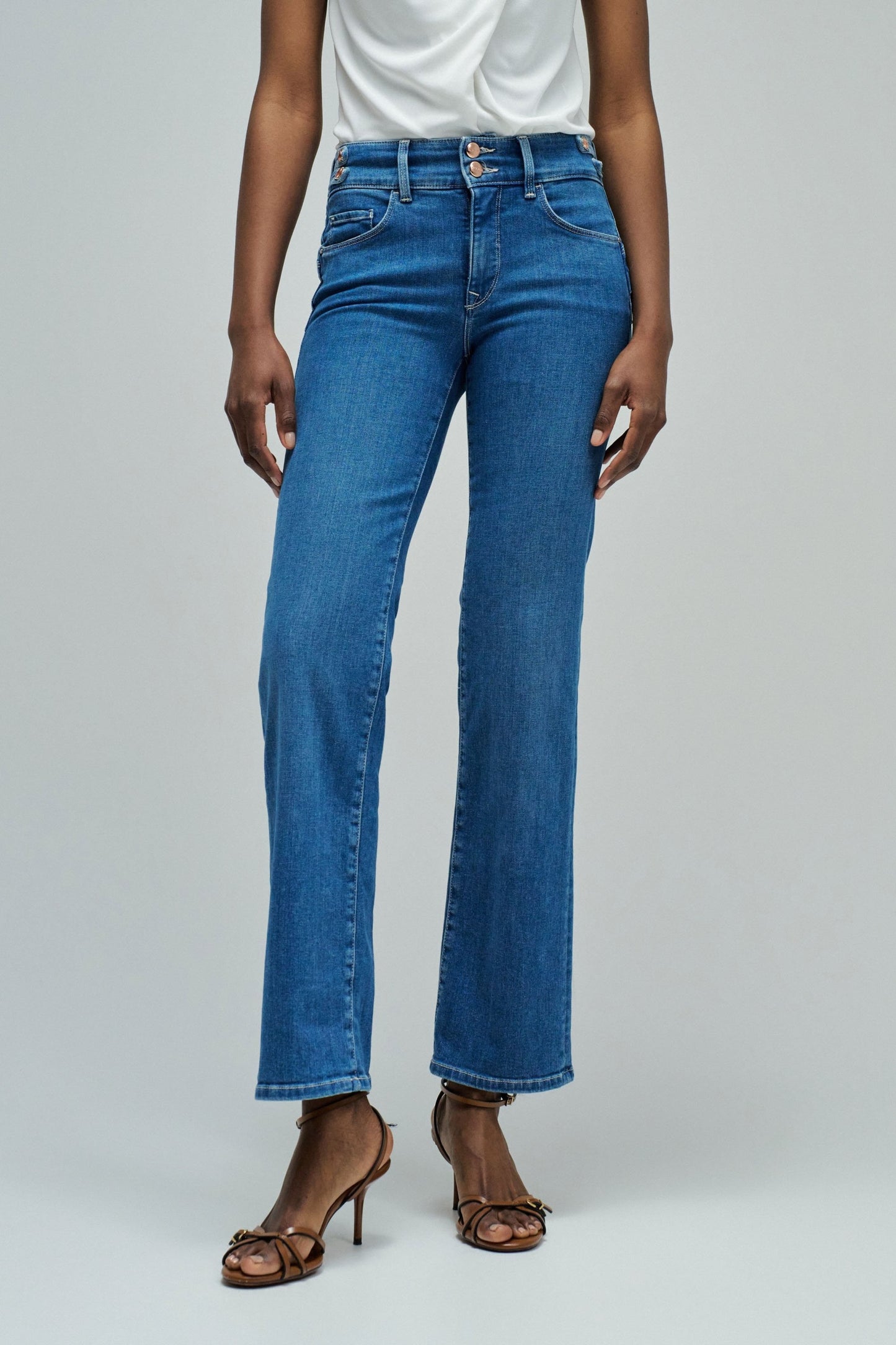 Salsa Jeans Secret Push In Straight Jeans