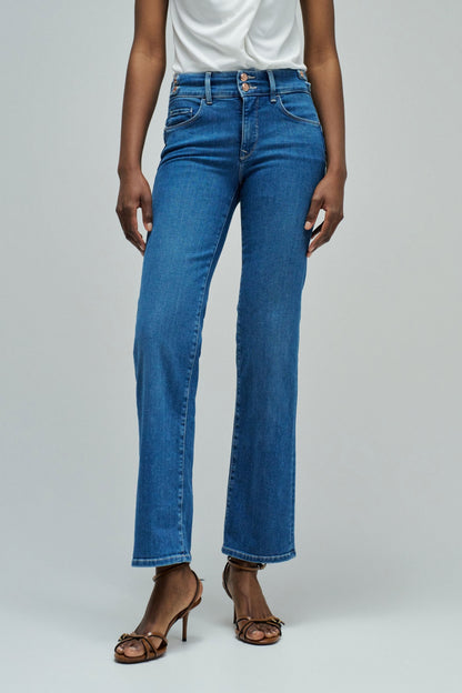 Salsa Jeans Secret Push In Straight Jeans