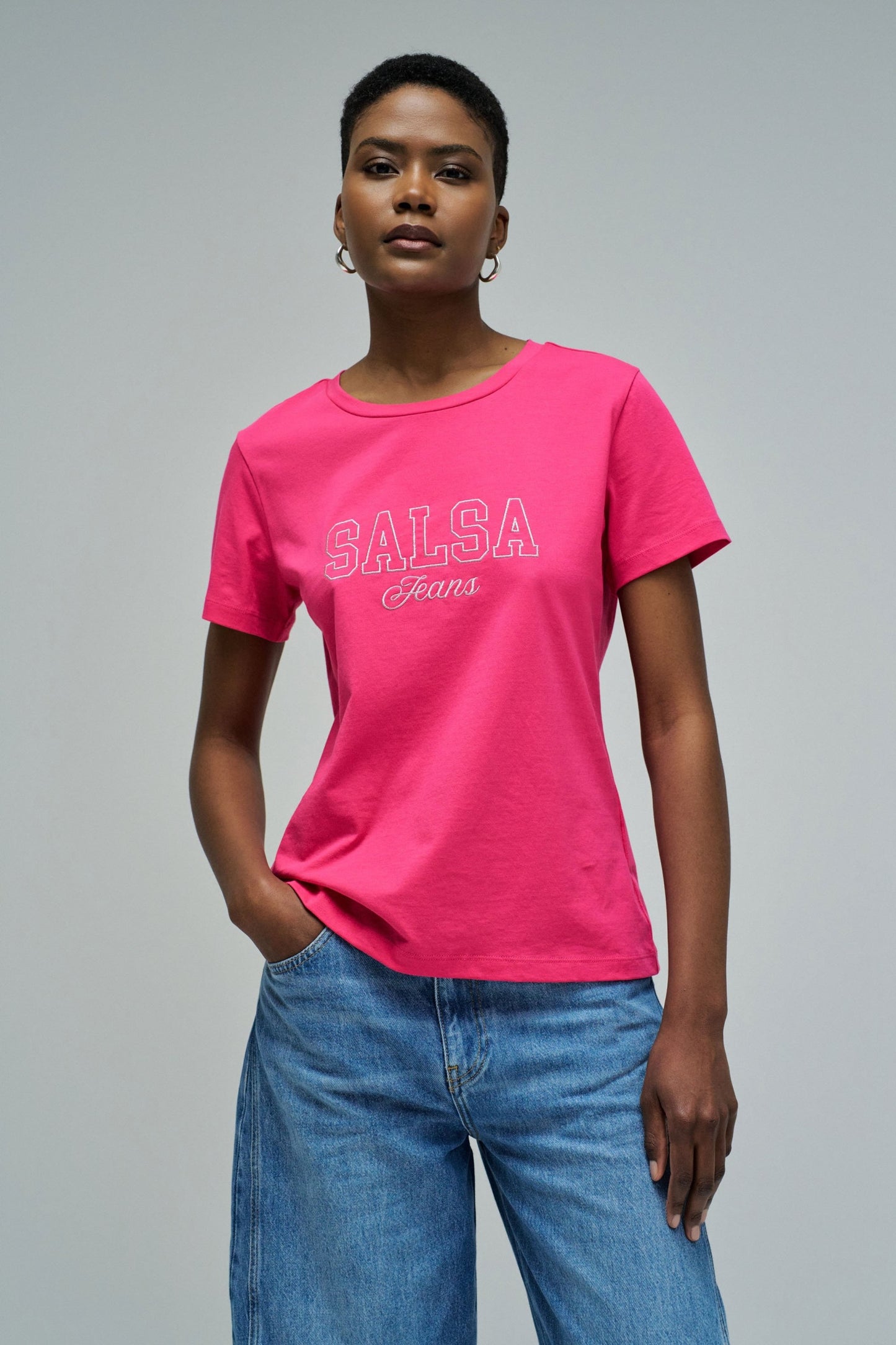 T-Shirt With Branding