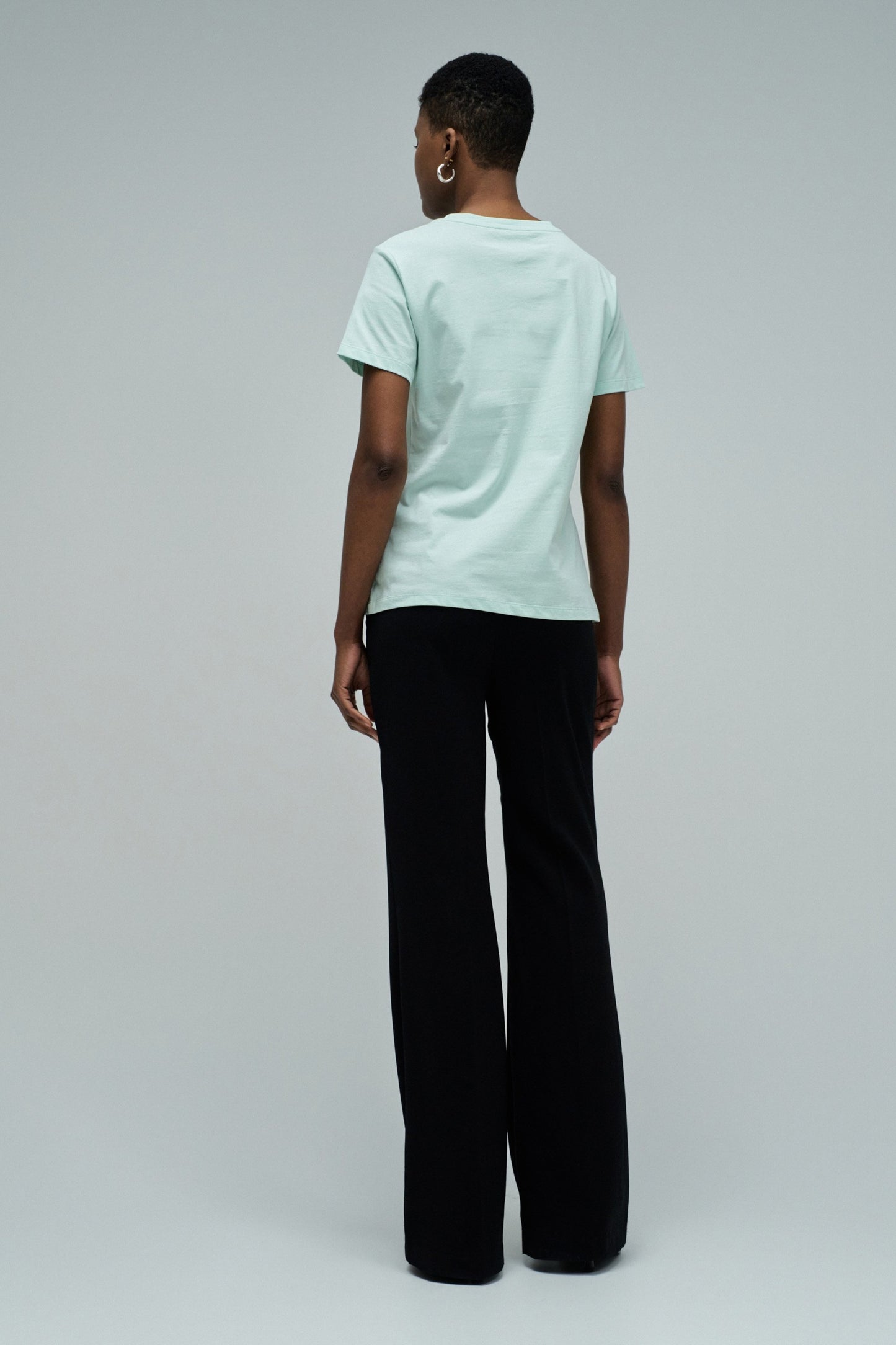 Salsa Jeans Floral Print T-Shirt, Mint