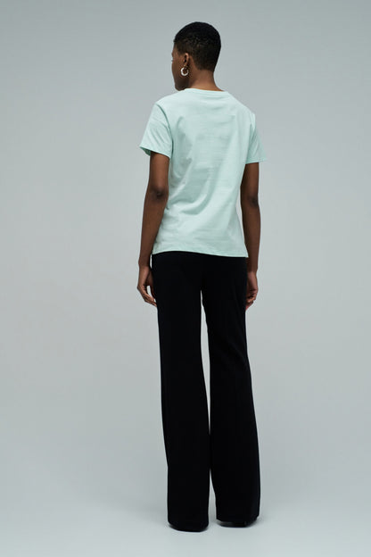 Salsa Jeans Floral Print T-Shirt, Mint