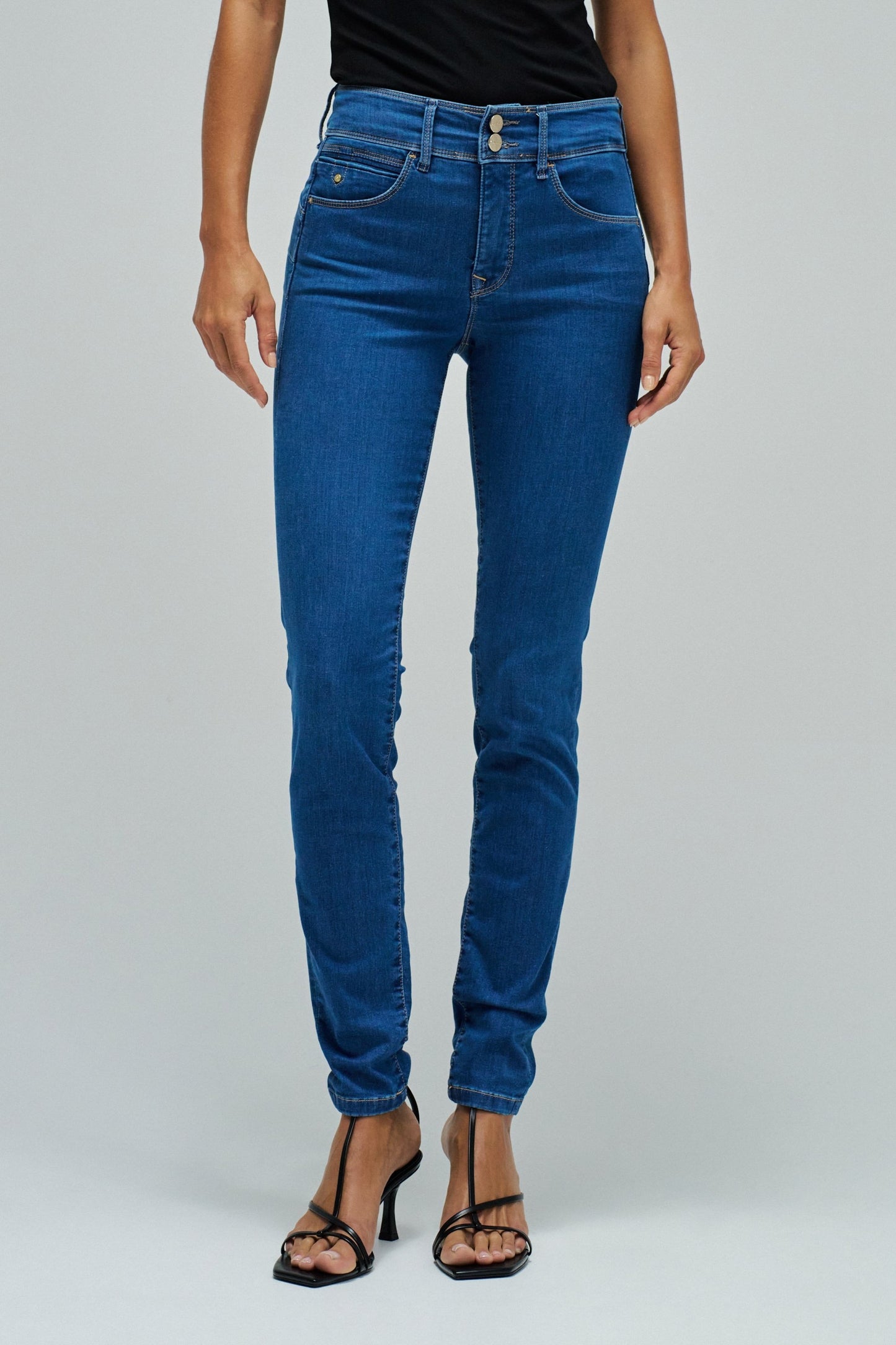 Secret Push In Soft Touch Skinny Jeans, Blue
