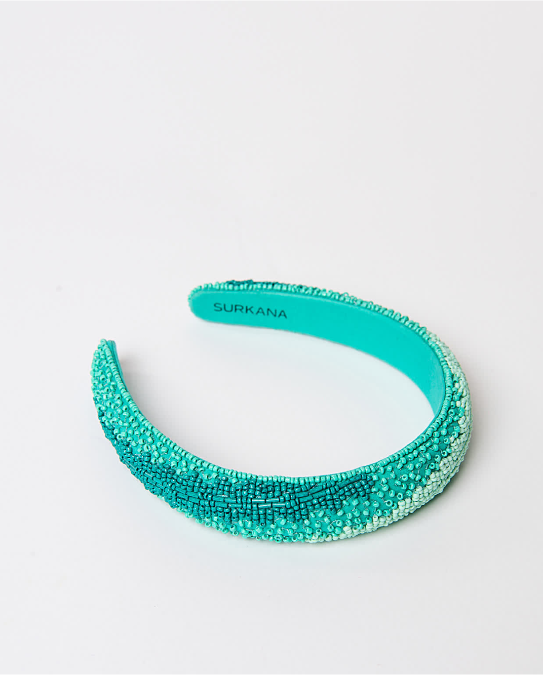 Beaded Headband Turquoise