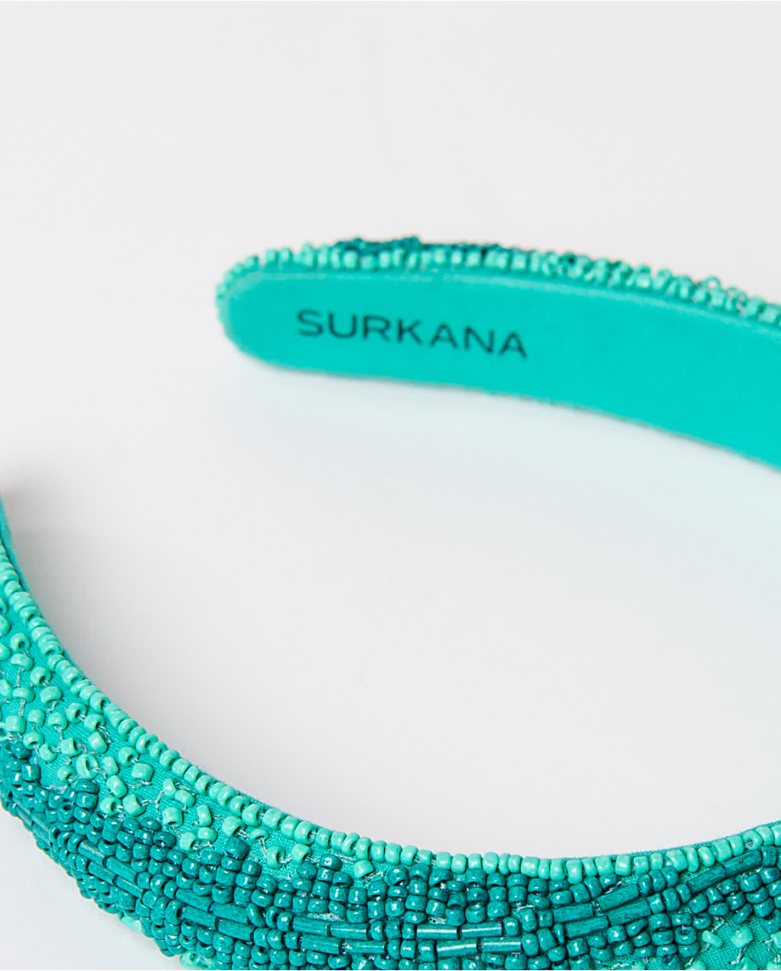 Beaded Headband Turquoise