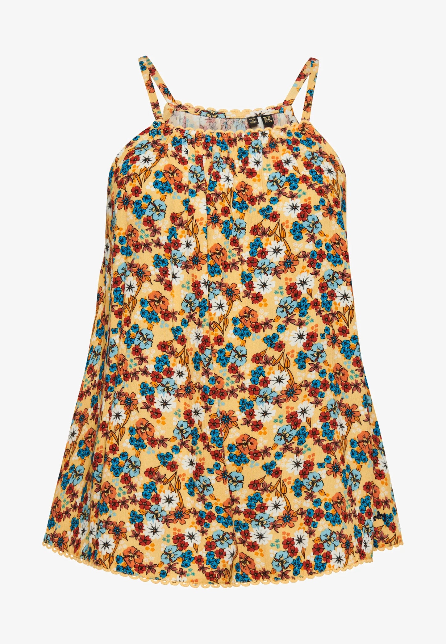 Halter Neck Floral Top