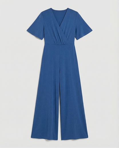 Cross Neck Jumpsuit
