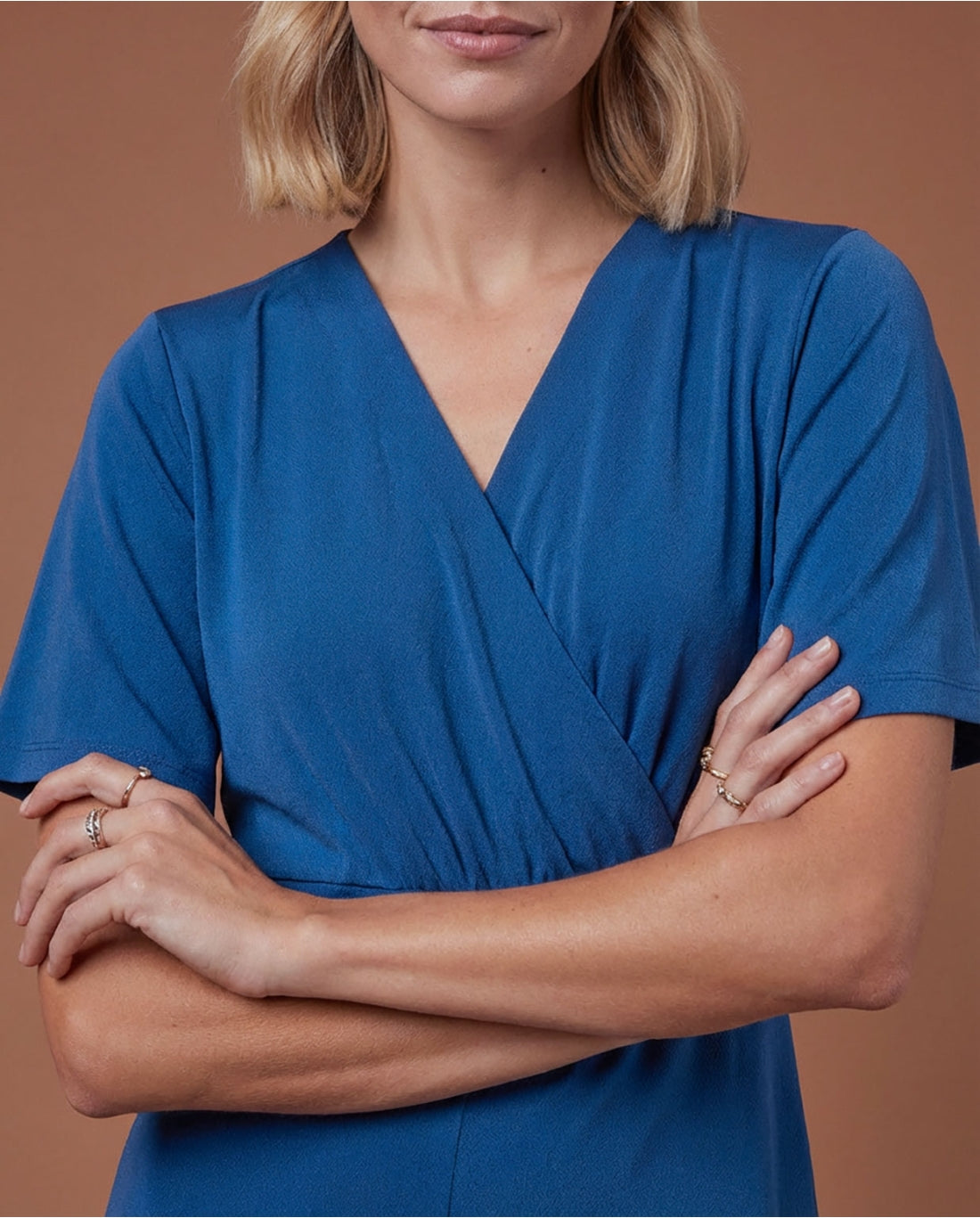 Cross Neck Jumpsuit