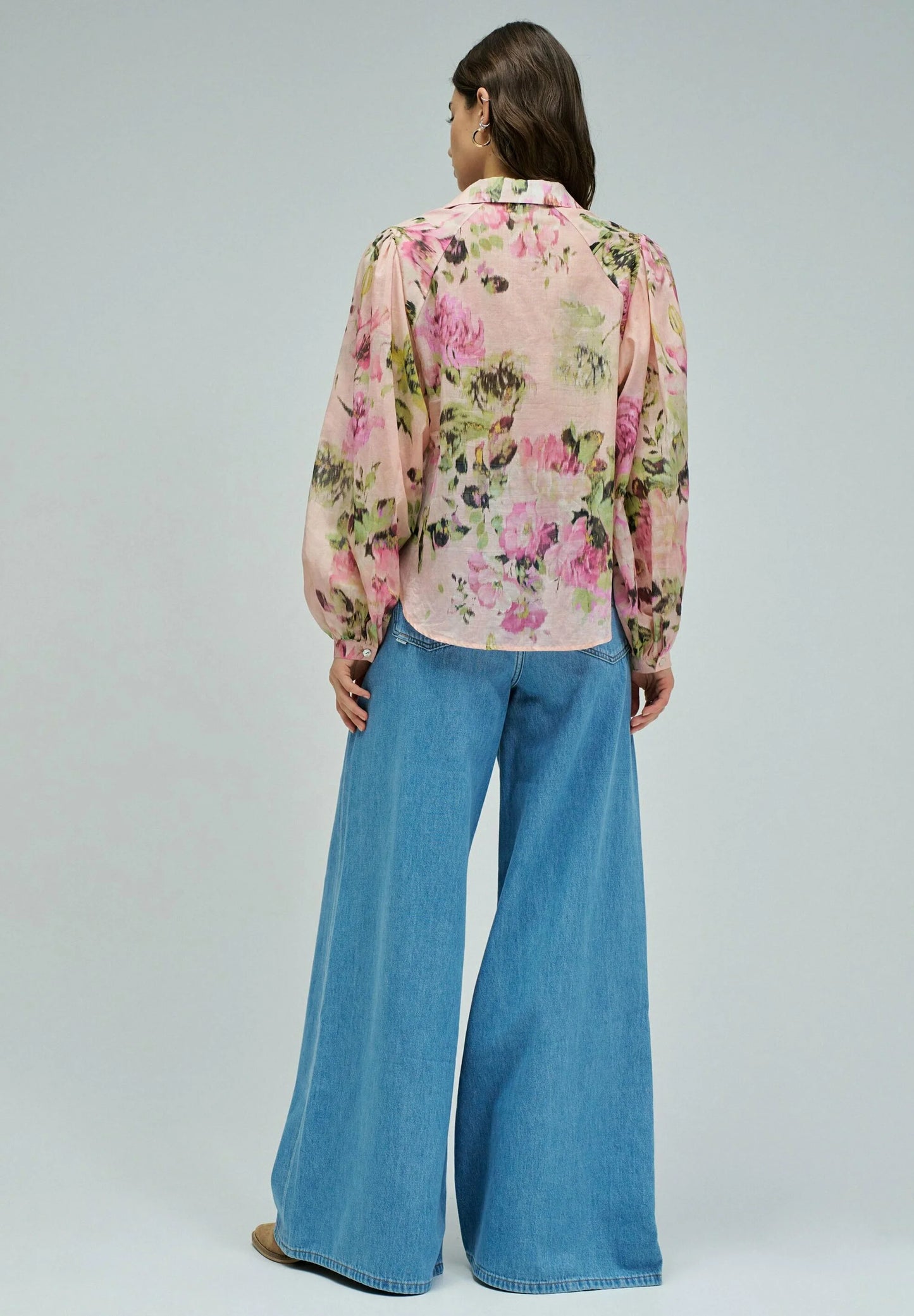 Salsa Jeans Floral Cotton Blouse