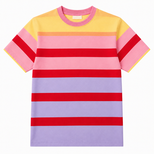 Colorful Stripe T-shirt