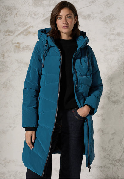 Quilted Coat With Structure