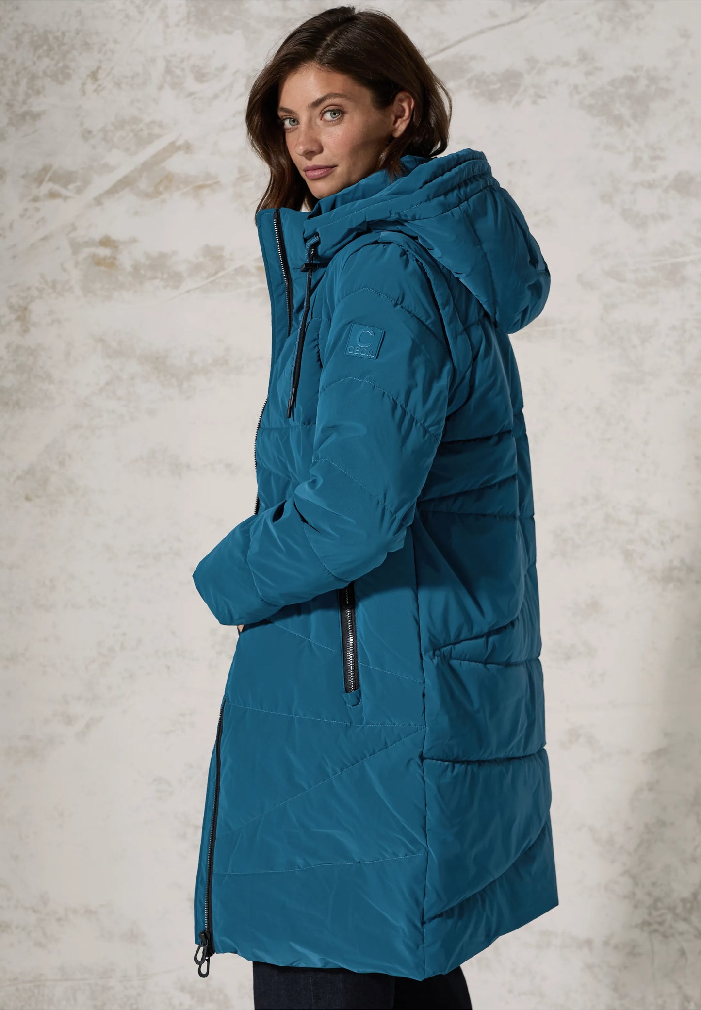 Quilted Coat With Structure