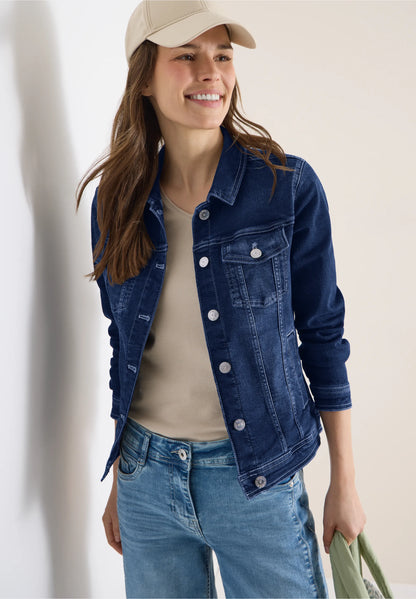 Classic Stretch Denim Jacket