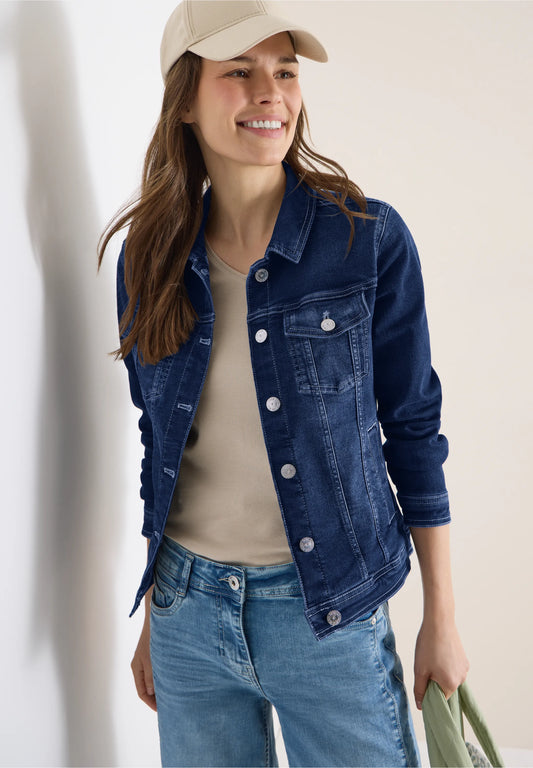 Classic Stretch Denim Jacket