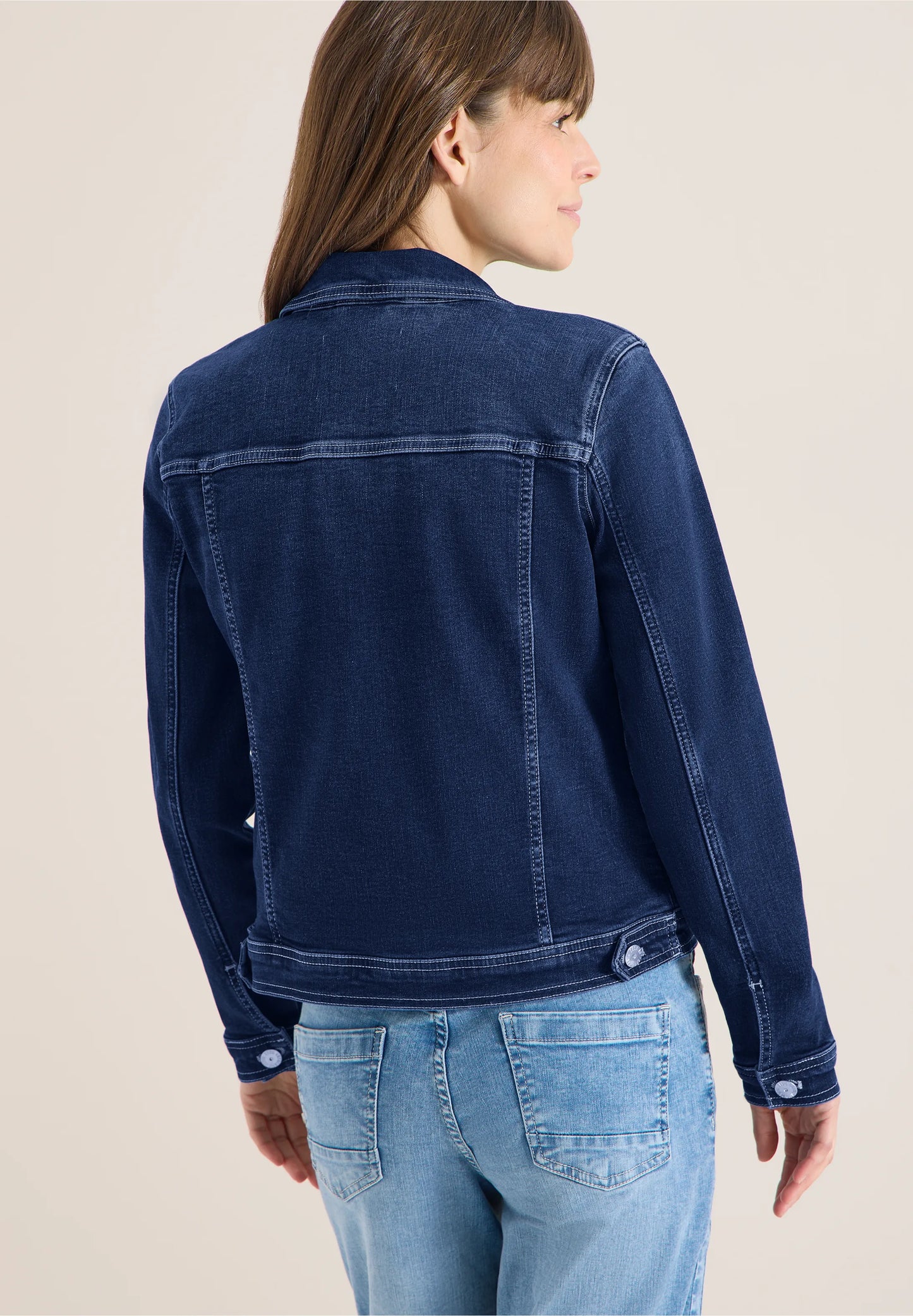 Classic Stretch Denim Jacket