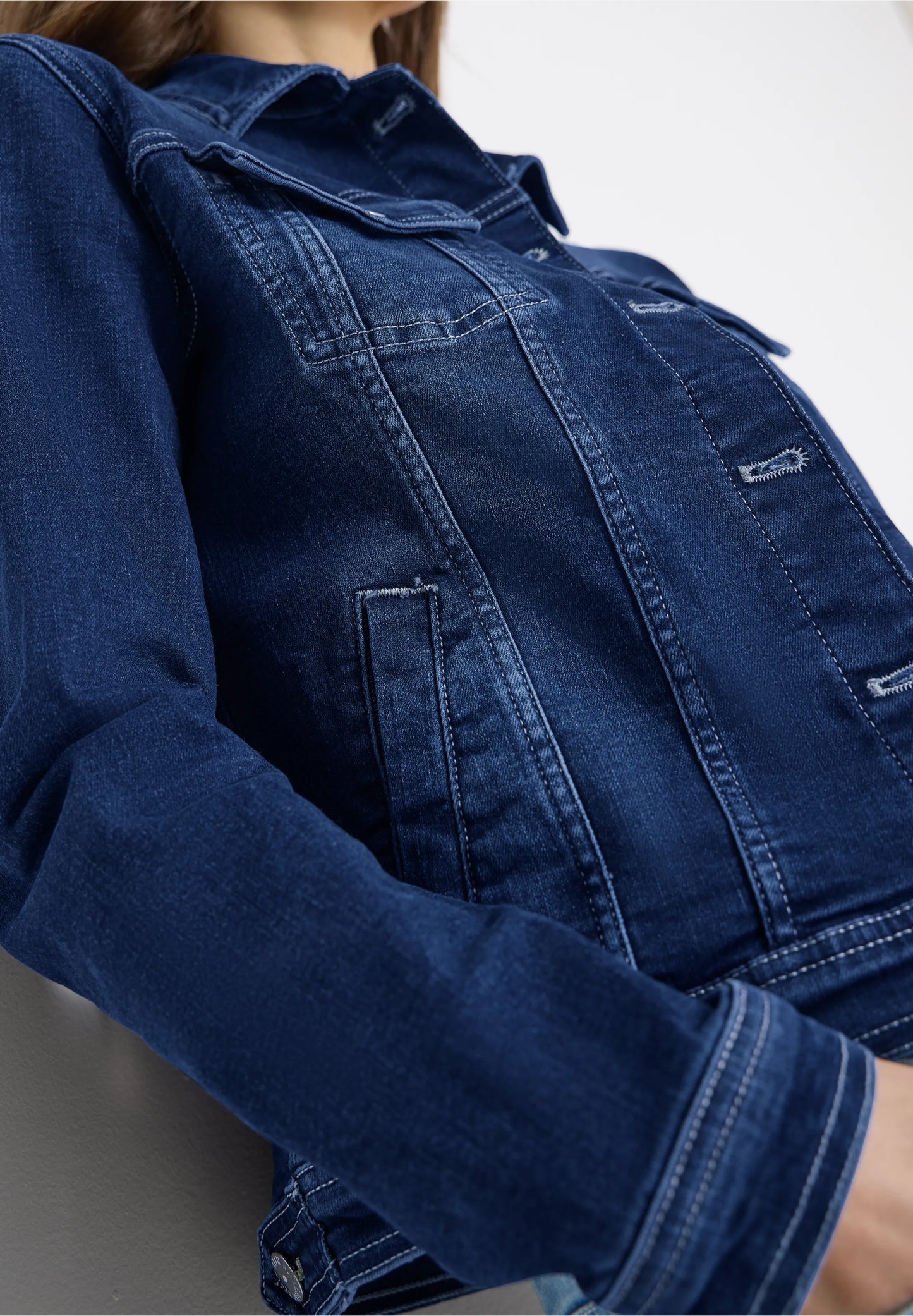 Classic Stretch Denim Jacket
