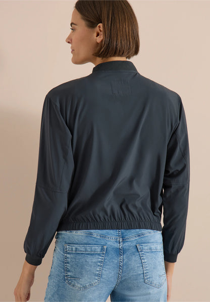 Lightweight Zip-Up Bomber Jacket