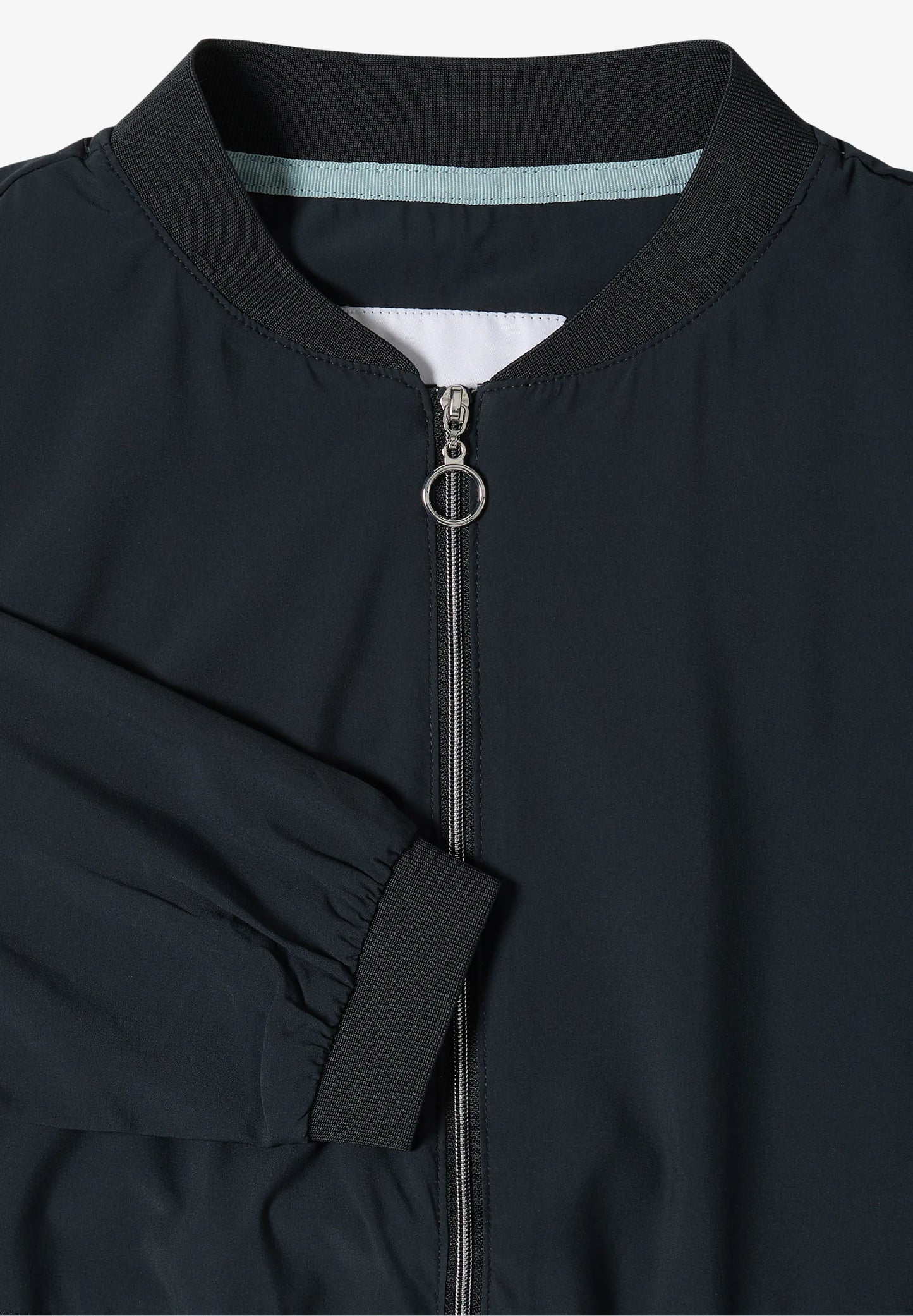 Lightweight Zip-Up Bomber Jacket
