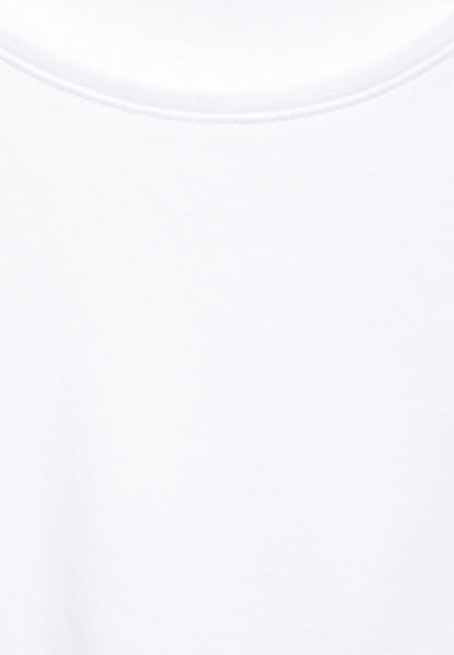 T-Shirt in Plain Color, White