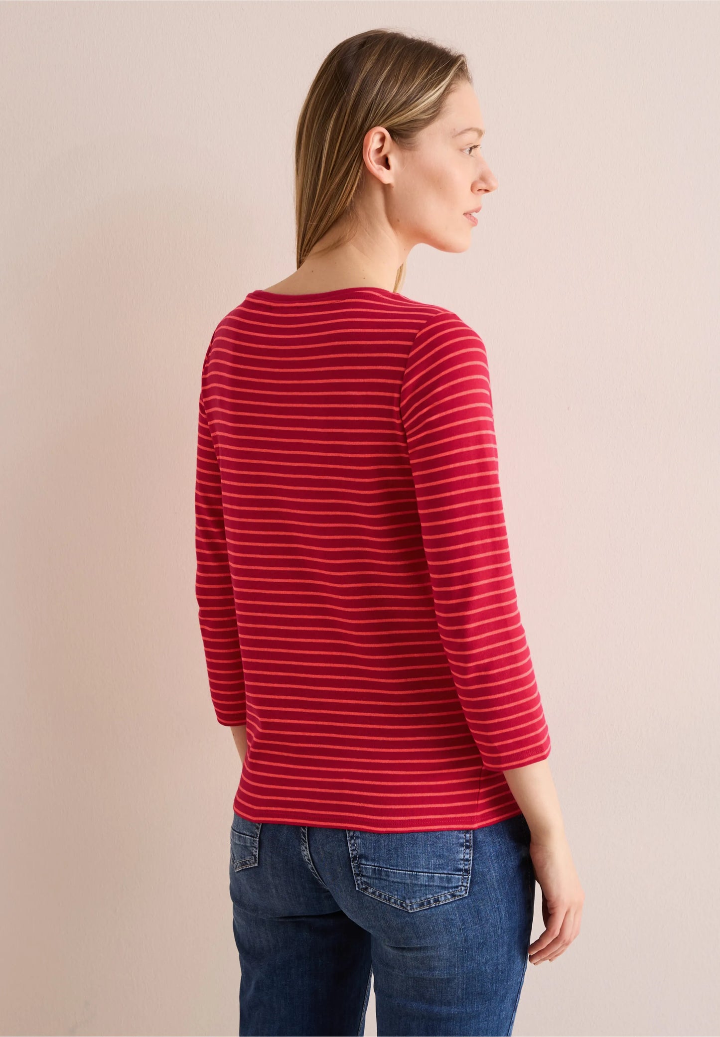 Striped Top, Red