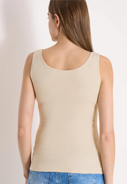 Basic Top, Pearl Beige