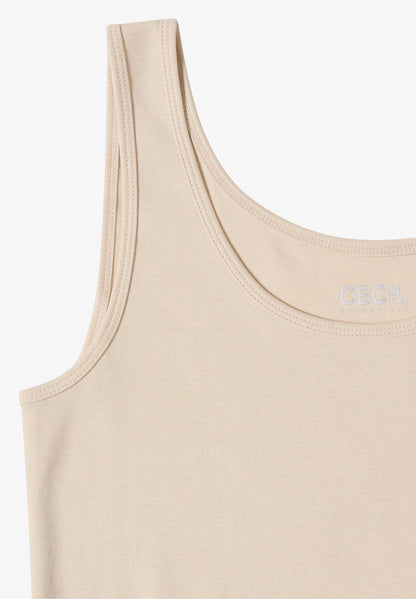 Basic Top, Pearl Beige