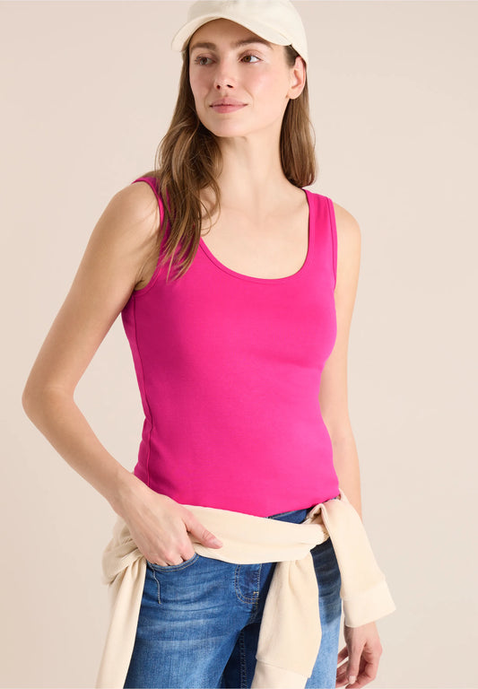 Basic Top,  Beetroot Pink