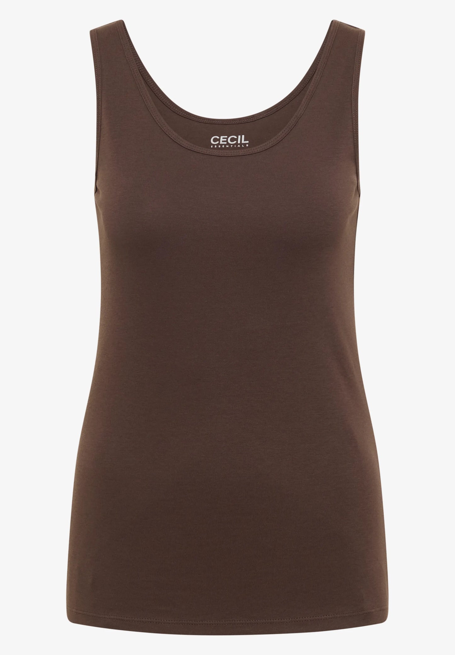 Basic Top,  Macchiato Brown