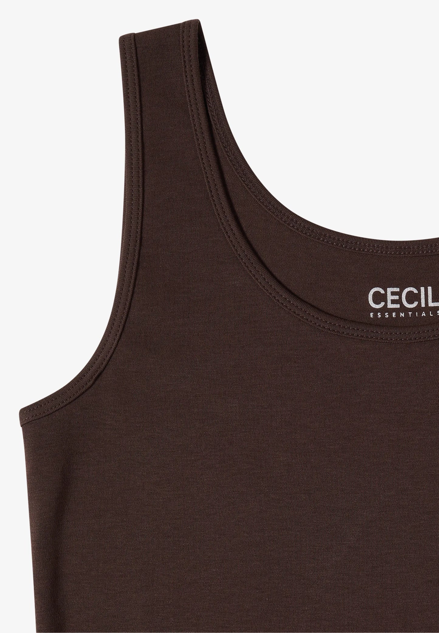 Basic Top,  Macchiato Brown