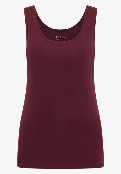 Basic Top, Sweet Grape Red