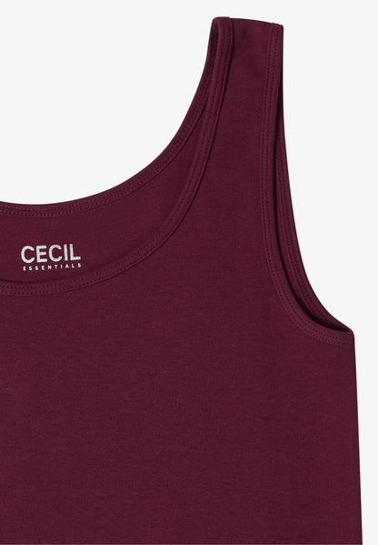 Basic Top, Sweet Grape Red