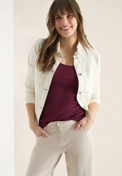 Basic Top, Sweet Grape Red