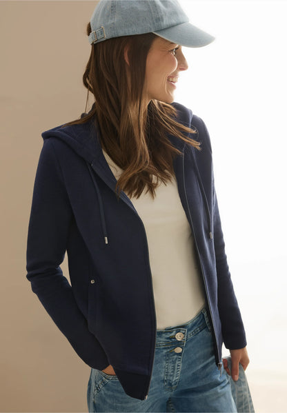 Hooded jacket, Dark  Blue