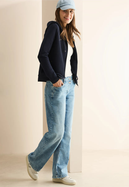 Hooded jacket, Dark  Blue
