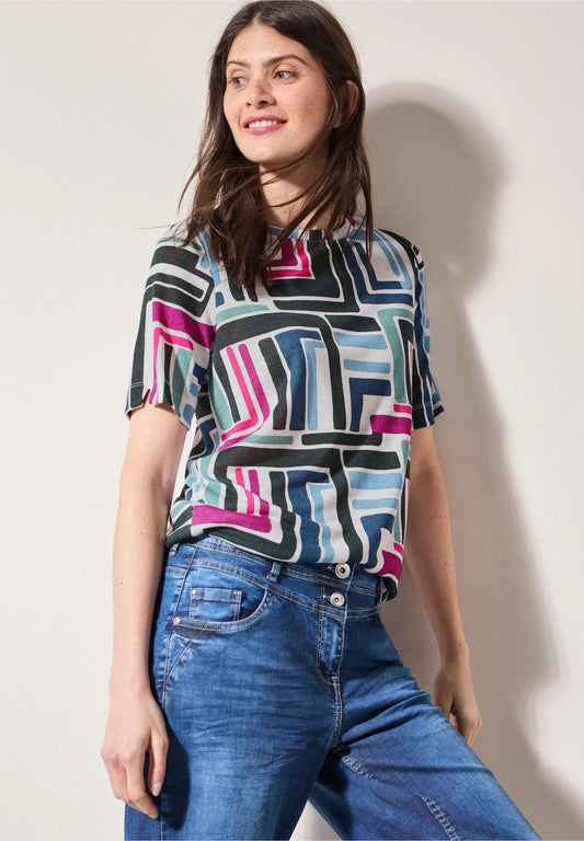 Patterned T-shirt