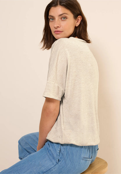 T-Shirt with Decorative Stones