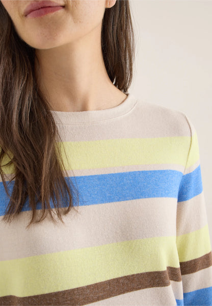 Multicolour Striped Fine Knit Jumper