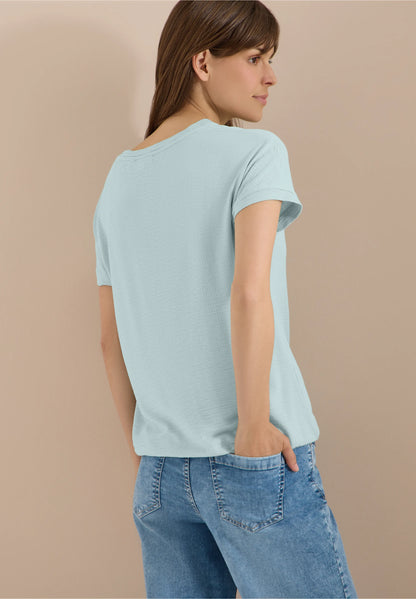Textured Short Sleeve T-Shirt