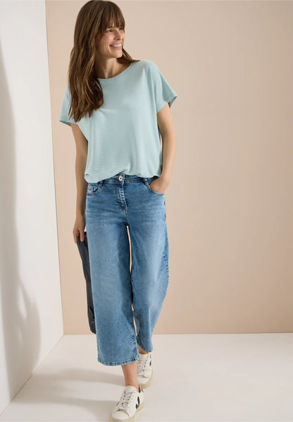 Textured Short Sleeve T-Shirt