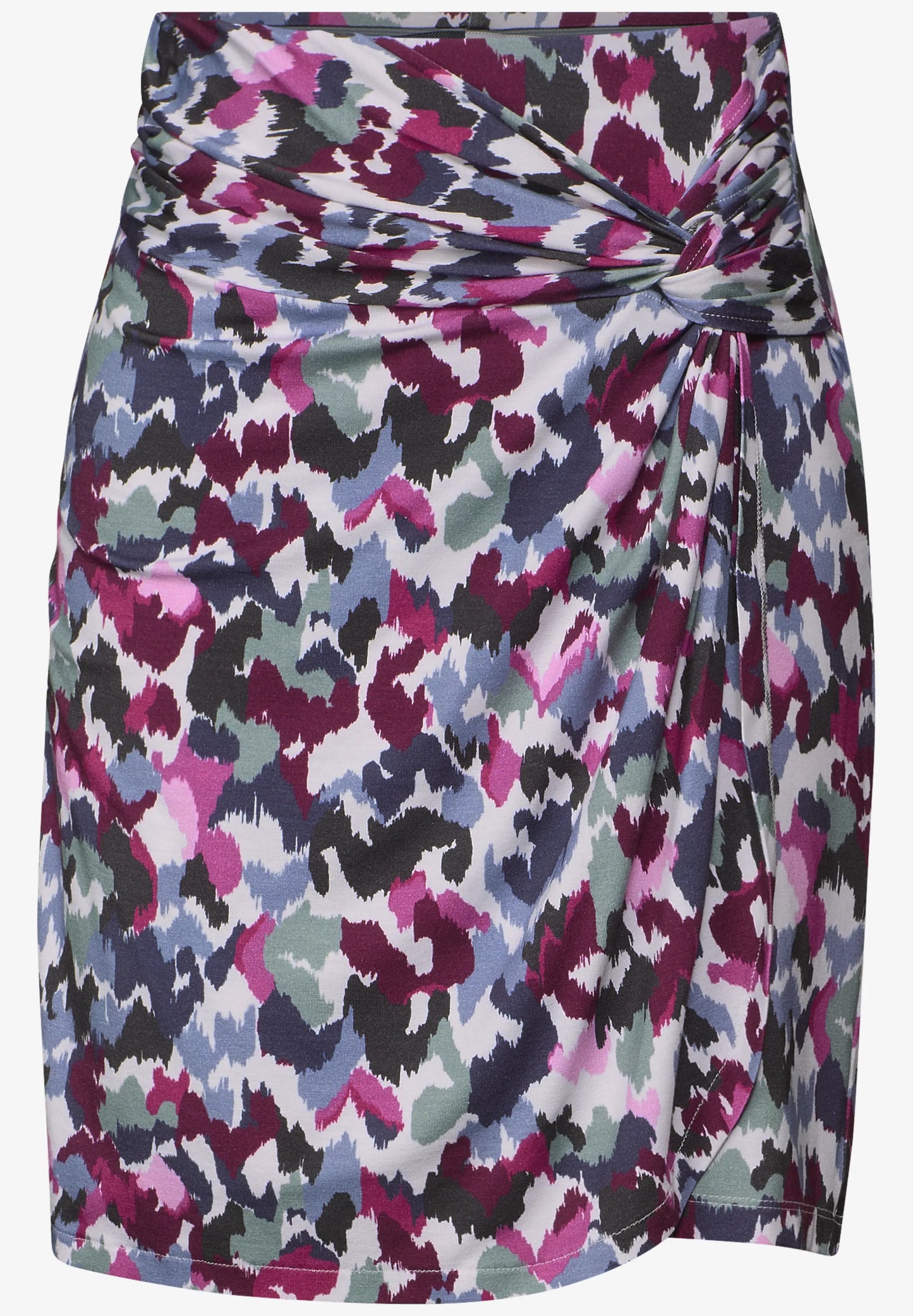 Abstract Print Skort, Multicolour