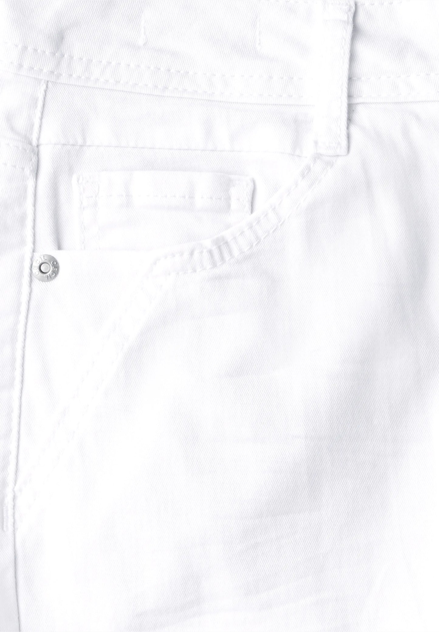 White Capri Jeans