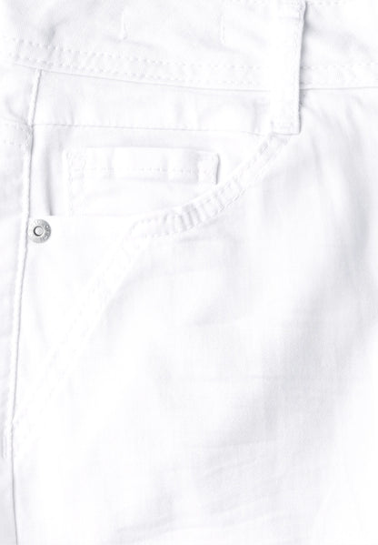 White Capri Jeans