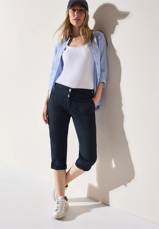 3/4 Papertouch Trousers, Universal Blue
