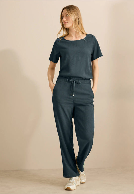 Jumpsuit with a Structured Fit